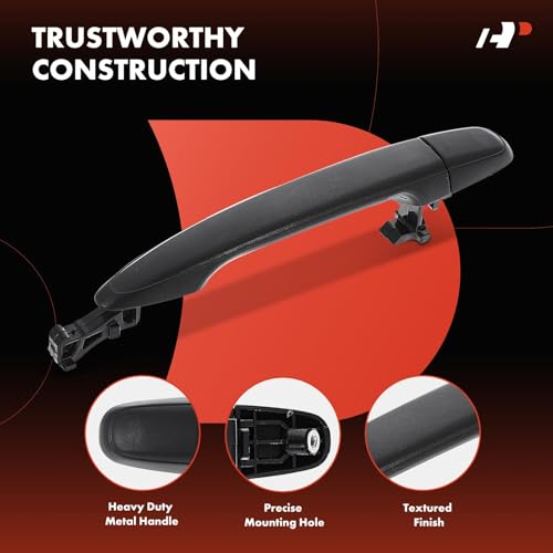 A-Premium Upgraded Metal Exterior Door Handle - Front Right Passenger Side by A-Premium - Used condition - Image 4