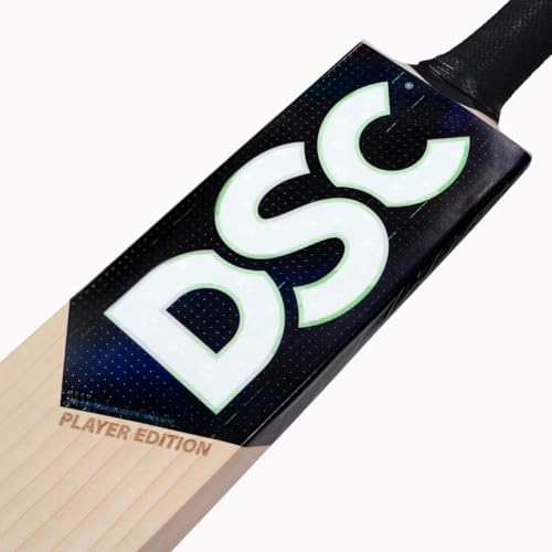 Image of DSC Blak (Player Edition) English Willow Cricket Bat for Mens, Size-5