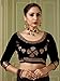 Women's Readymade Stitched Blouse For Sarees Indian Designer Party Wear Bollywood Padded Choli Crop Top Black (XXL-44)