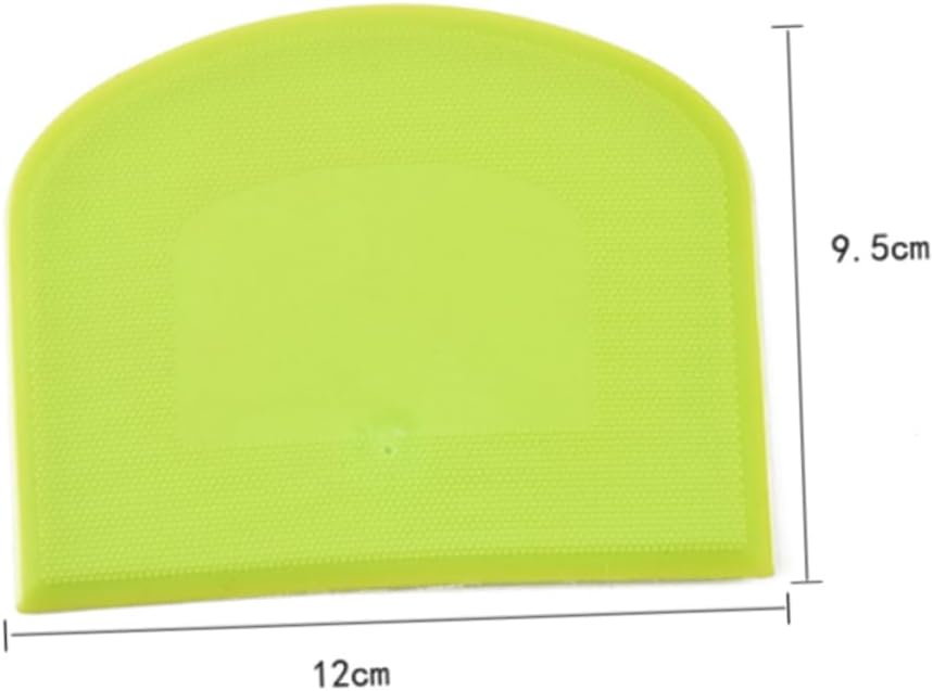 Plastic Cake Scraper Cutter Spatula Set 5Pcs for Baking Home Use image 2