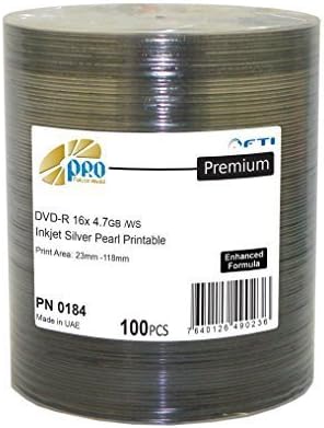Amazon.co.jp: Premium Quality Blank DVDs - DVD-R Falcon Silver Pearl ...