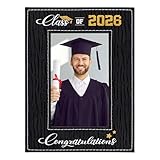 FLYAB Class of 2026 Picture Frame - Graduation Gifts 2026 for Men & Women Special Display for a Treasured Graduation Portrait Photo