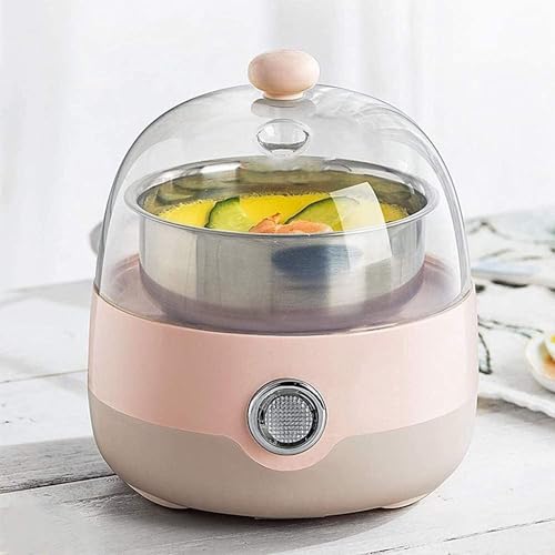 Egg Boiler Egg Boiler, Egg Cooker, Smart Mini Electric Egg Poacher With Auto Shut-Off, Measuring Cup Included, BPA Free, 5 Capacity, Pink