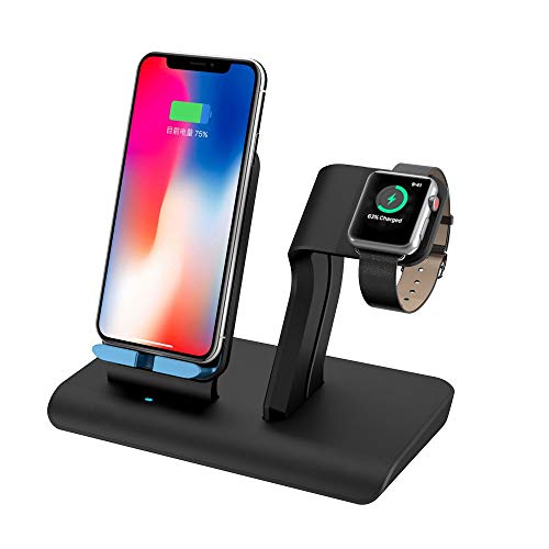 Chargeur sans fil DrPhone pour recharger simultanément un iPhone et une iWatch
