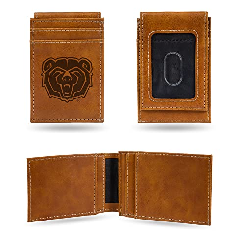 Image of NCAA Laser Engraved Front Pocket Wallet - Compact /Comfortable /Slim