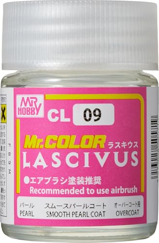 GSI クレオス(GSI Creos) Mr.カラー ラスキウスシリーズ スムースパールコート オーバーコート用 パール 18ml ホビー用塗料 CL09