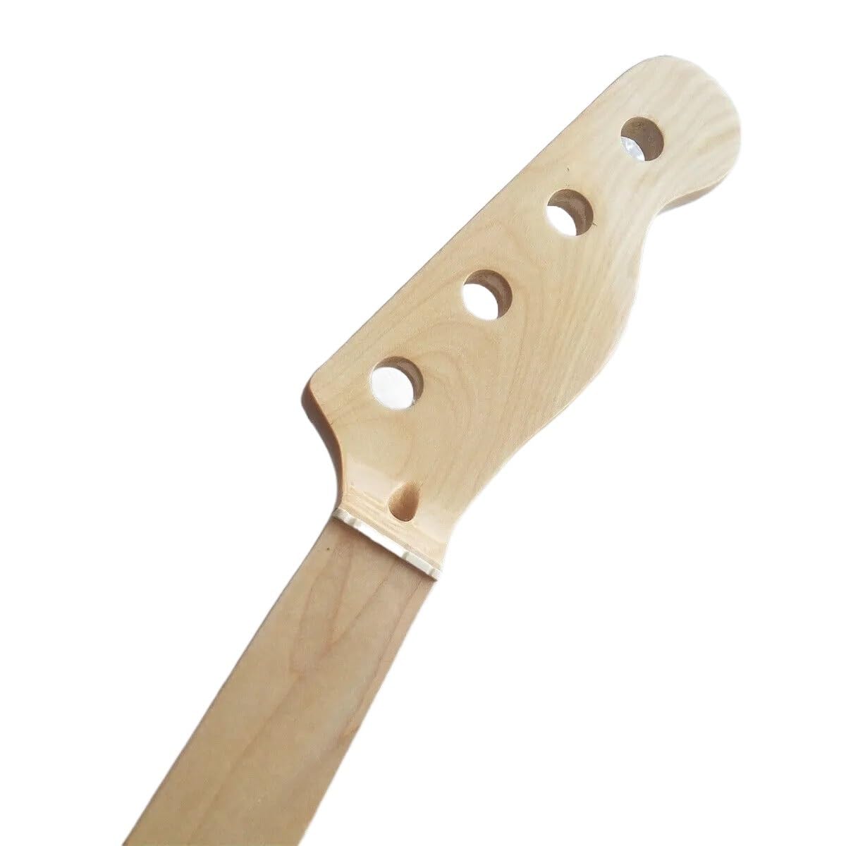 Manche guitare basse Jazz érable fretless 20 cases 34 pouces 4 cordes - 7