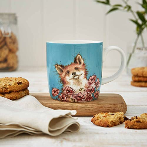 Mug Royal Worcester Wrendale Designs Poppy Field 14 oz miniatura 2