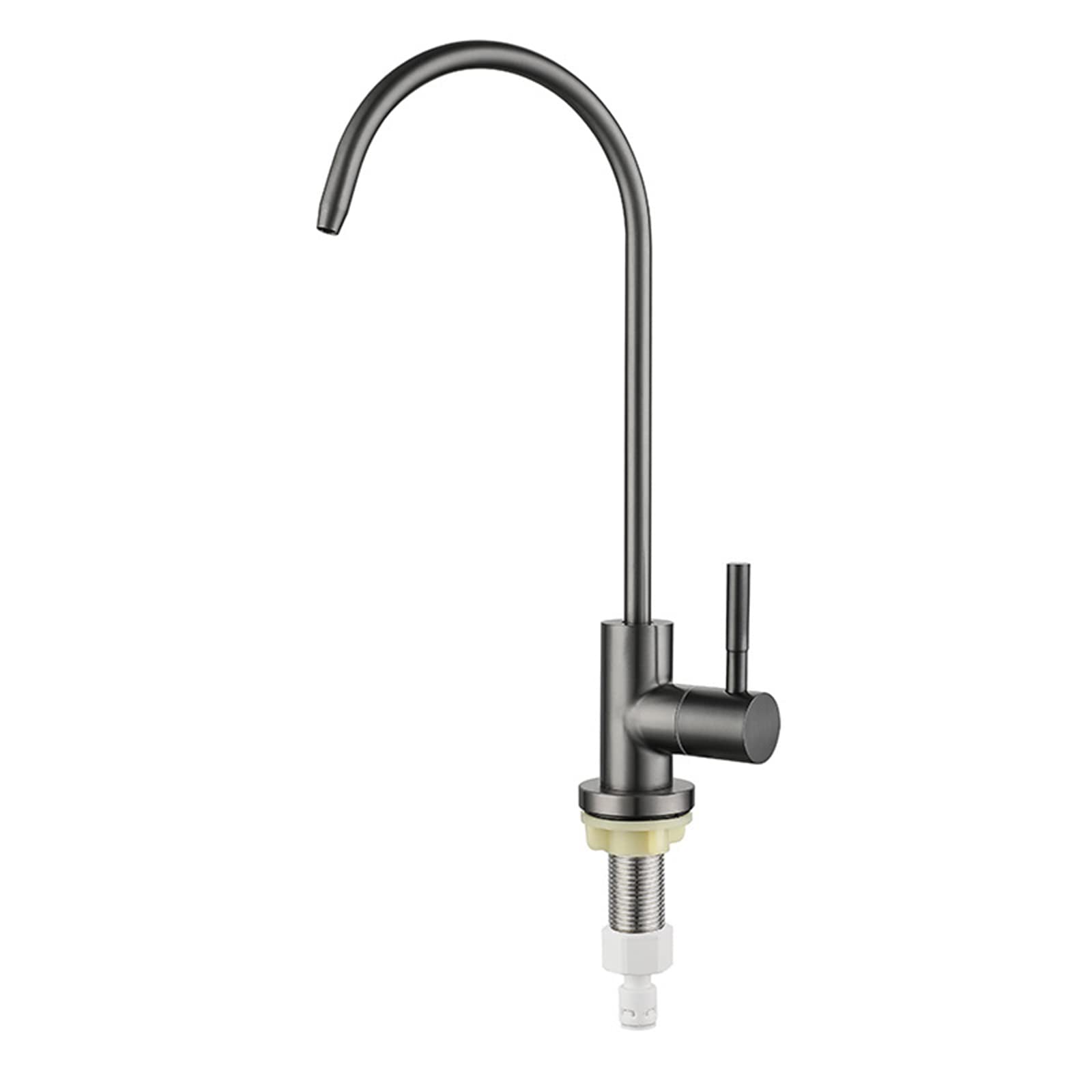 MXXQRHF Osmosis System Drinking Water Faucet Stainless Steel Kitchen Faucet, Grey