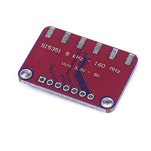 teyleten robot si5351a si5351 5351 8khz -160mhz high frequency signal generator breakout board dc33-5v square wave frequency generator board module i2c for arduino 3pcs