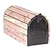 Real Cedar, Standard Thickness (1/2 Inch Thick Slats) Cedar-Wrapped Mailbox - (This is 1 of 3 Different Cedar-Wrapped mailboxes That we Manufacture)