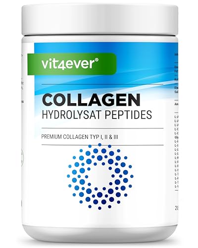 Polvo de colágeno 450 g – péptidos de colágeno hidrolizado 100% bioactivos – Colágeno tipo 1, 2 y 3 – Sabor neutro – Sin aditivos