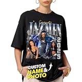 Personalized Photo Graduation Family 2025 T-Shirt, Custom Picture Graduation Shirt, Graduation Senior 2025 Shirt, Customized Graduation Bootleg Shirts, Graduation Gift Ideas for Her