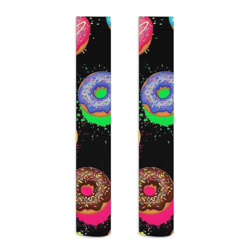 Women Girls Casual Cushioned Crew Socks for Training, Football, Yoga2