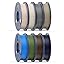 E-petg-250gx8-midnight+grey+cyan+oak+olivegreen+bonewhite+coffeebrown+beige