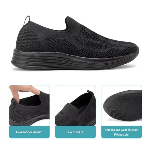 Women's Walking Flat Shoes Comfortable Versatile Fashion Slip On Lightweight Women's Shoes2