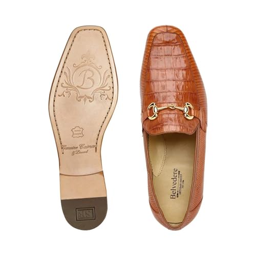 Men's 1030 Udine Genuine Caiman Crocodile and Lizard Loafer3