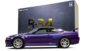 Amazon.co.jp: CAPO 1/8 R34 GT-R ミッドナイトパープルⅡ 塗装