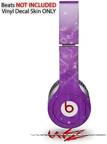 Skin Decal Wrap Works with Original Beats Solo HD Headphones Stardust Purple Skin Only (Headphones NOT Included)