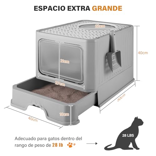 Opiniones y reviews de Arenero para gato con tapa disponible en línea. 14 Imagen adicional