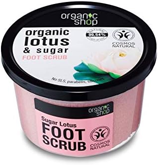 
Organic Shop Exfoliante Orgánico para Pies con Azúcar de Loto - 250 ml