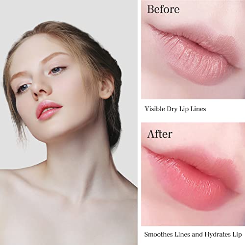 Tosouatop Moisturizing Fruits Lip Oil For Dry Lip, Improve Lip Color, Ultra-Long Lasting, Refine Lip Wrinkles, Fruit Aroma, Hydrating And Nourishing Lip Glow Oil, Coconut #TOP1