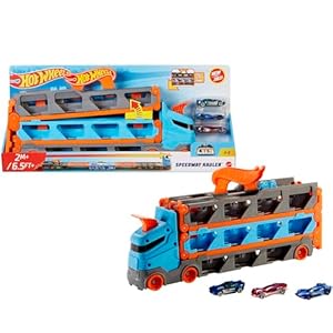 Hot Wheels 2-in-1 Rennbahn Transporter