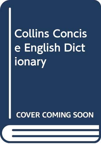 Collins Concise English Dictionary