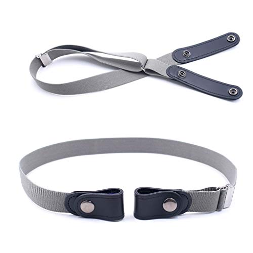 Fashion Style Buckle-free Adult/Children Invisible Elastic Belt for Jeans No Bulge Hassle Belts for Jeans Skinny Buckle