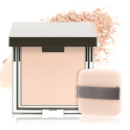 Boobeen Polvo Compacto Matificante Mate, Maquillaje en Polvo Suav...