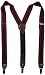 Tommy Hilfiger Men's 32mm Stripe Suspender With Clip and Button End With Strap