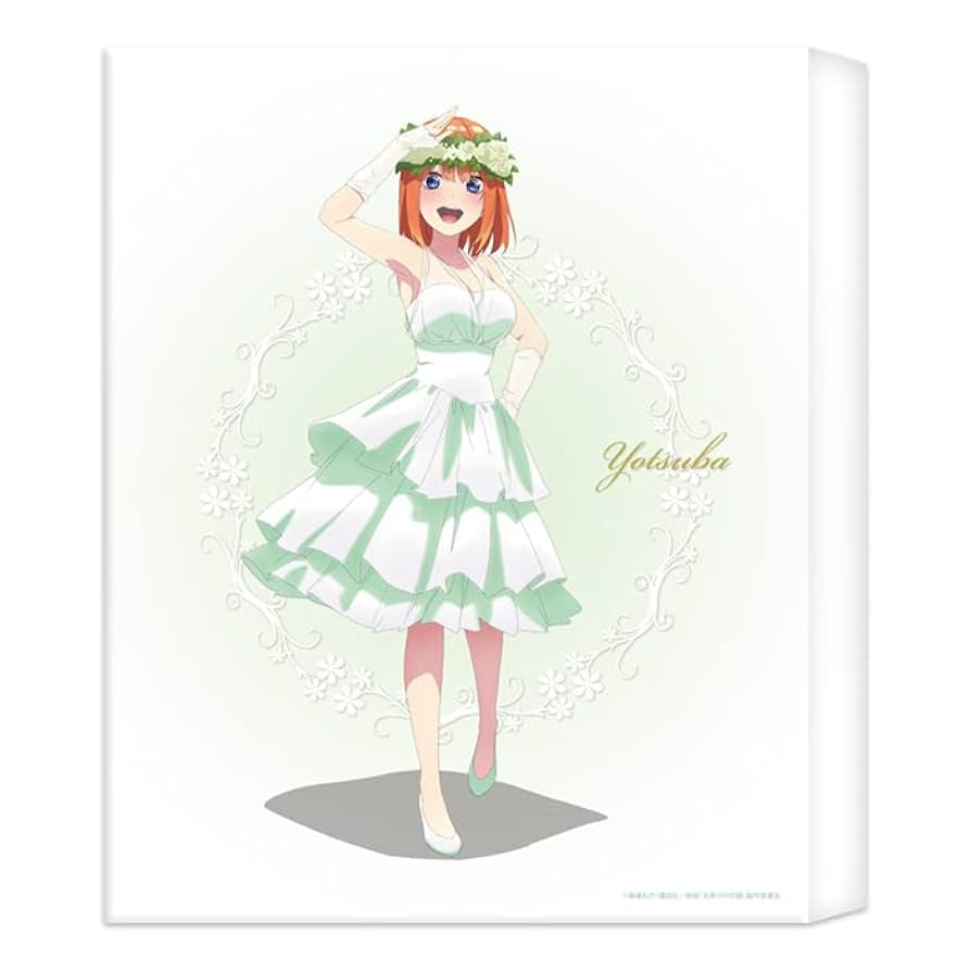 五等分の花嫁　 キャンパスアート 中野四葉 ウエディングドレスVer. Amazon.co.jp: 映画 五等分の花嫁 キャンバスアート 中野四葉