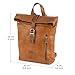 BERLINER BAGS Vintage Genuine Leather Backpack Seattle, Small Backpack, Bookbag for Women - Brown