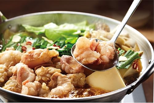 やまや 博多もつ鍋 あごだし醤油味(3〜4人前) 国産 牛もつ モツ鍋