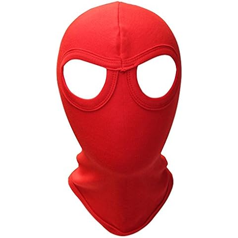 Red Eye Style Motorcycle Biker Cotton Balaclava Facemask Ski Mask - Deadpool Cover