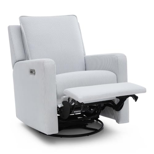 Image of Delta Children - babyGap Harlowe Power Recliner, Sky Blue