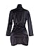 Sedrinuo Sexy Long Sleeve Deep V Neck Club Mini Dresses for Women