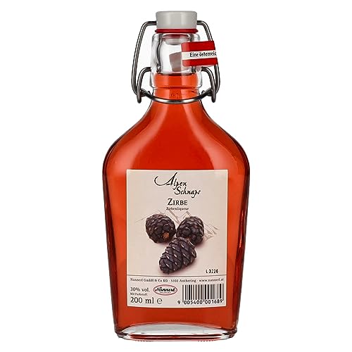 Nannerl Zirbenlikör in der Taschenflasche Likör (1 x 0.2 l)