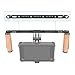 CAMVATE Cross Cheese Bar with 15mm Rod Adapter for Camera Monitor Cage Rig - 3175