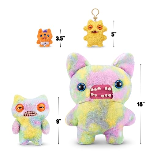 Fuggler Laboratory Misfits by ZURU Funny Ugly Monster, Plush, Collectible, Silly, Toy (Munch Munch)