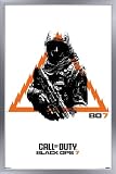 Trends International Call of Duty: Black Ops 7 (2025) - Burnt Orange Operative Wall Poster, 34L x 22.4W, Silver Framed Version