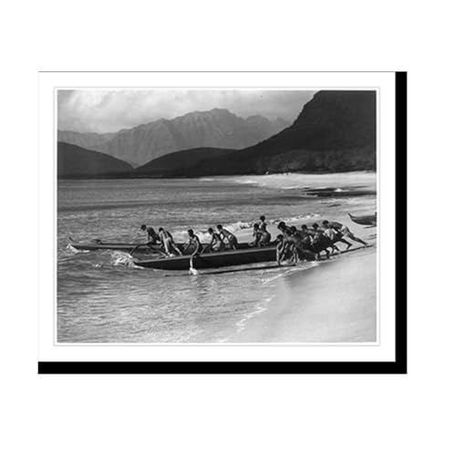 Snapshots of the Past ocean canoes art