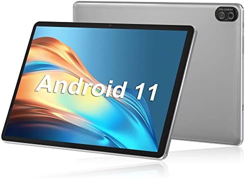 SGIN Tablet 10.1 Pollici 4GB RAM 64GB ROM, Android 11 Octa-Core 2.0GHz Tablet, 1280 * 800 IPS FHD, 2MP + 5MP Camera, Batteria 5000 mAh, 2.4G / 5G WiFi, GPS + SIM, TF Espandibile fino a 128GB