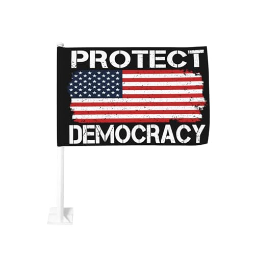 Protect Democracy flags Save Democracy Democrats Vote Blue 12 * 18 Car Flag Double-Sided Banner No Flagpole