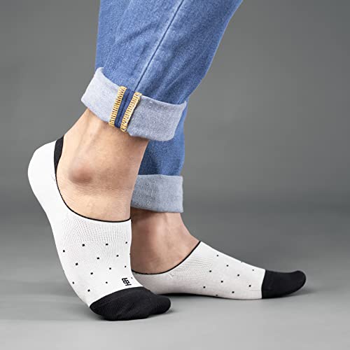 Image of SockSoho Premium Loafer Cotton Socks for MEN - (COLOR: Multicolor | Loafer Length | 7-12 UK Size)