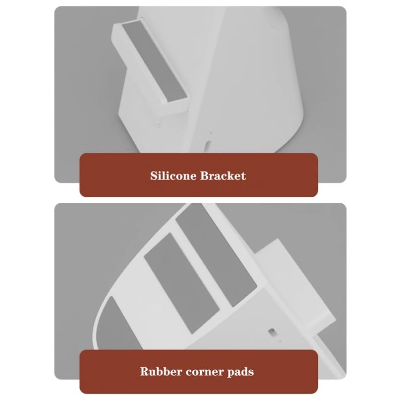 Lampe de bureau LED pliable et rechargeable avec support téléphone - 2