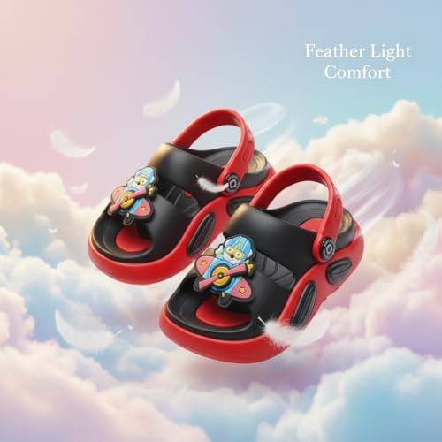 Image of GLJ Unisex Kids Comfort Sandal for Kid Boy & Girl, Age 1-5 Years, 1150