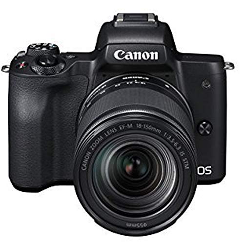 Canon EOS M50 Mirrorless Digital Camera with18-150mm Zoom Lens Lens + 32GB Card, Tripod, Case, and More (18pc Bundle) - Thumbnail 3