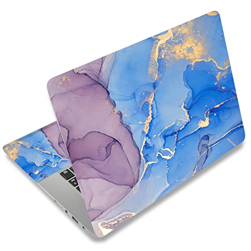 Vinilo adhesivo para laptop de 13 a 15.6 pulgadas diseño mármol con protector de muñeca