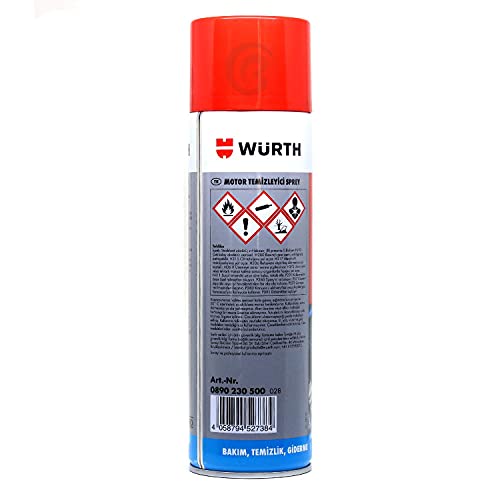 Würth Hızlı Motor Temizleme Spreyi 500 ml